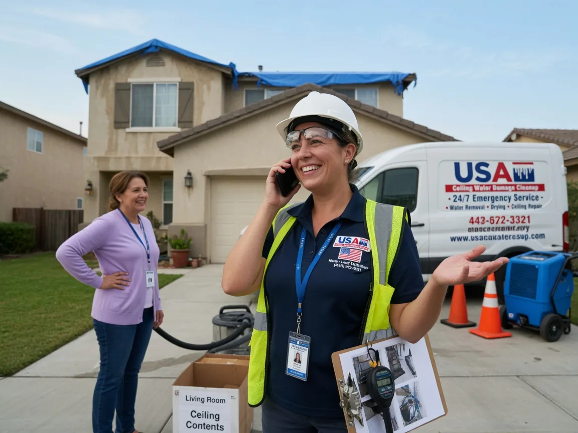 Ceiling Water Damage Restoration Feesburg, OH FAQs